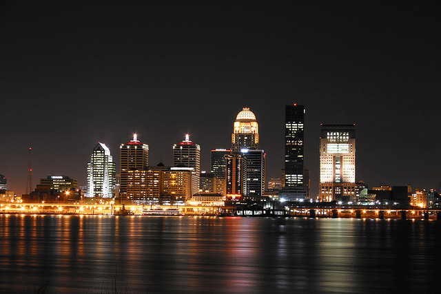 Louisville skyline - photo by The Pug Father on Flickr CC
