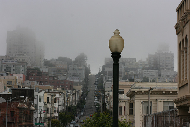 foggy San Fransisco - photo by Swami Stream on Flickr CC