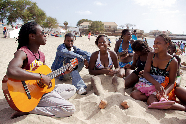 sing along in Cape Verde