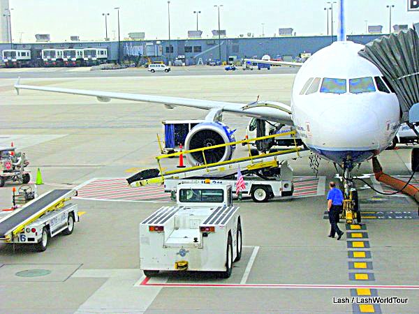 Bali arrivals procedures include preparing planes