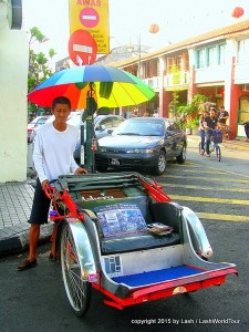 photos of Rickshaws on Aceh Street - Penang