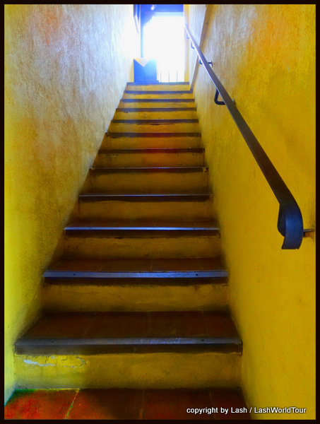 Antigua guest house staircase