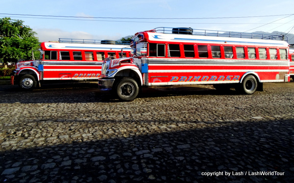 Guatemala public buses