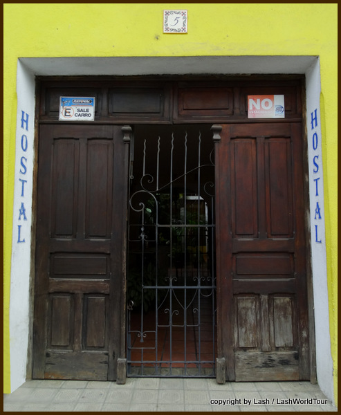 Hostal Entrance of Antigua Guatemala guest house
