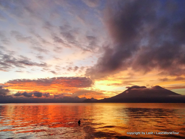 Sunrise at Lake Atitlan - Guatemala