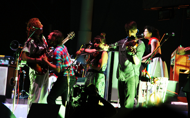 Arcade Fire at Osheaga Festival - photo by tkaravou on Flickr CC