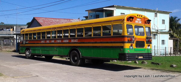 Belize public bus