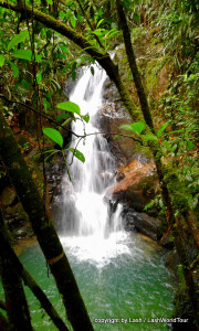 waterfall near Hummingbird Highway - Belize