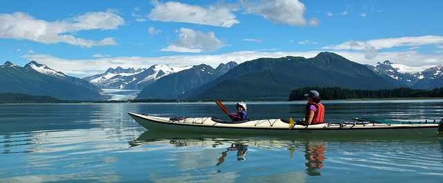 Kayaking in Alaska - photo by The CAbin on the Road - on Flickr CC