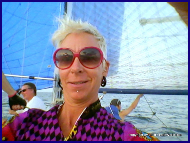 LashWorldTour sailing in St Pete -Florida