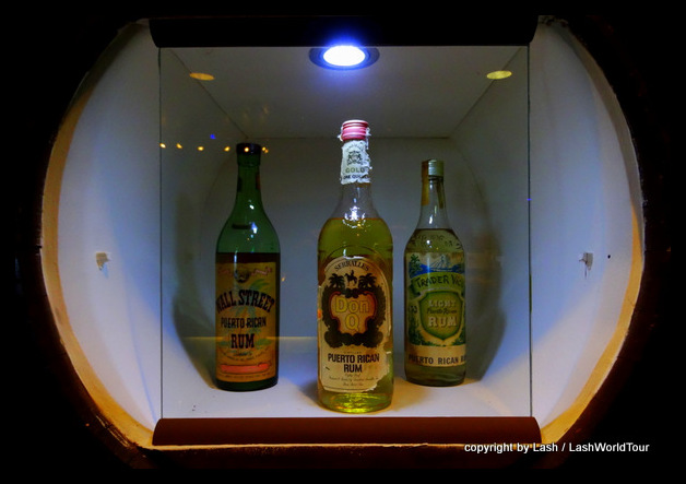Don Q Rum on display at Castle Serralles