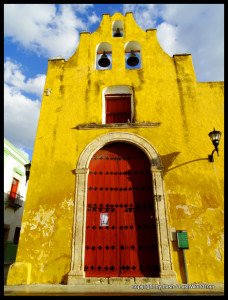 historic church in Campeche