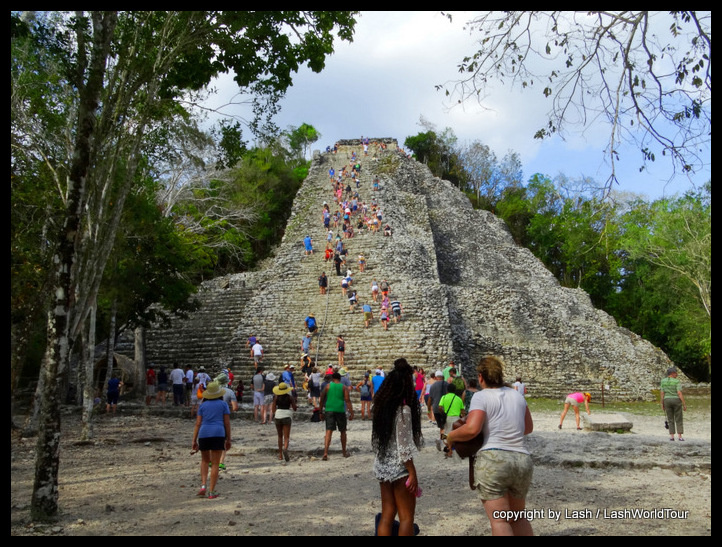 Coba Mayan pyramid - Yucatan - Mexico