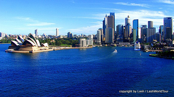 Sydney from Harbor Bridge