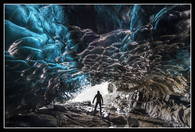 Ice Cave in Iceland - photo by Alison T30 on Flickr CC