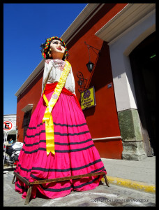 traditional statue is one of my photos of Oaxaca
