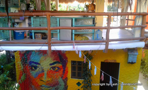 hostel at  Isla Holbox - Mexico 