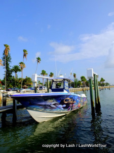 tour boat at Passe Grille pier