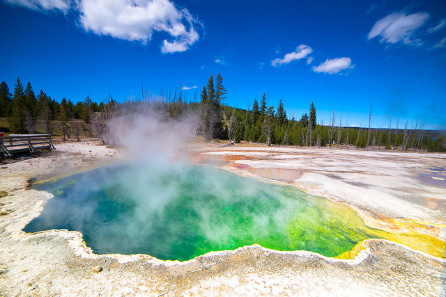 Yellowstone National Park - photo by Maarten Otto on Flickr CC