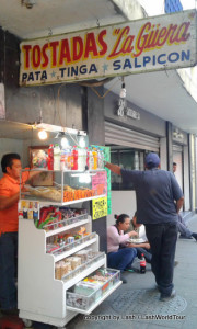 street stall in Centro Historico 