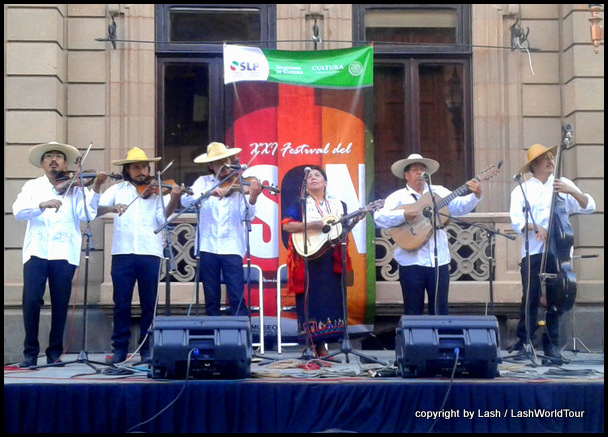 traditional Mexican music during Semana Santa week in San Luis Potosi
