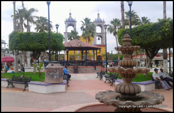 San Blas town - main plaza