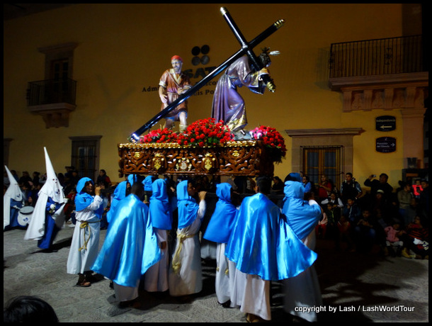 Silent Procession on Good Friday - San Luis Potosi