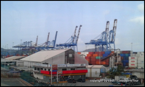 cargo cranes at Manzanillo