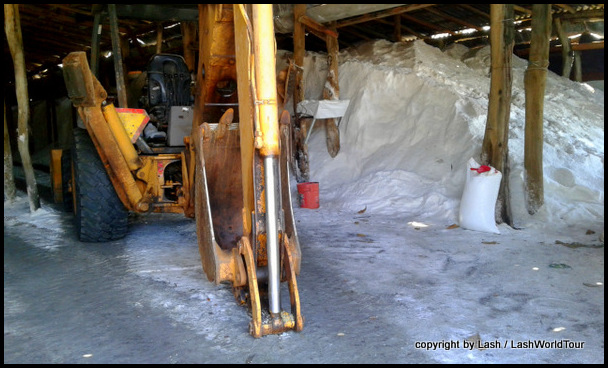 salt warehouse in Cuyutlan