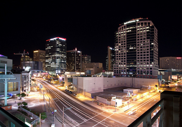 Phoenix by night - photo by squeaks2569 on Flickr CC