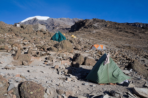 on the trek up Kilimanjaro - photo by Stig Nygaard on flickr CC