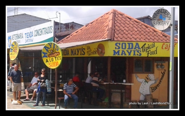 Soda - a Costa Rican local restaurant
