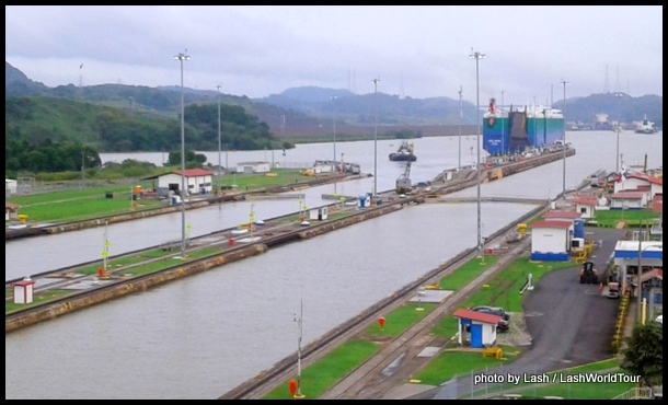 world famous Panama Canal