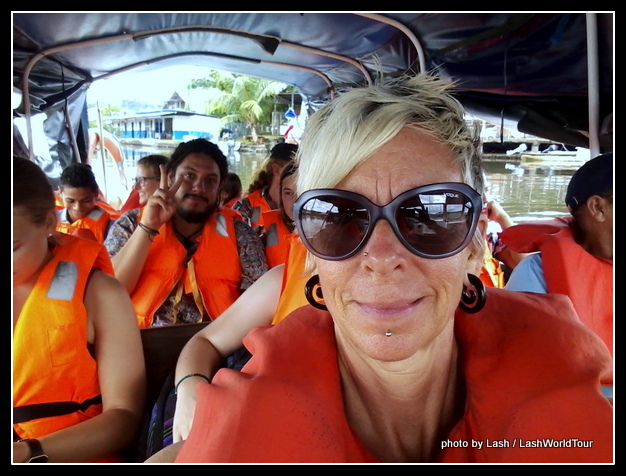 taking the ferry boat from Almirante to Bocas del Toro