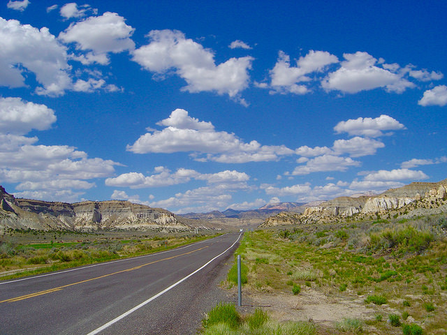 Highway 12 in southern Utah - photo by Road Travel America on Flckr CC