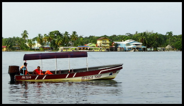 typical scene at Bocas del Toro Islands - Panama