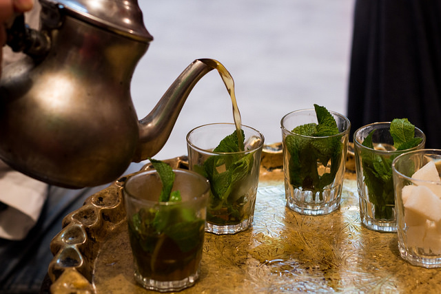 Moroccan mint tea- photo by LizzieMoch on Flickr CC