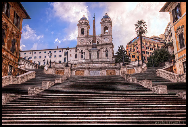 Spanish Steps - Rome - photo by Paolo Margari on Flickr CC