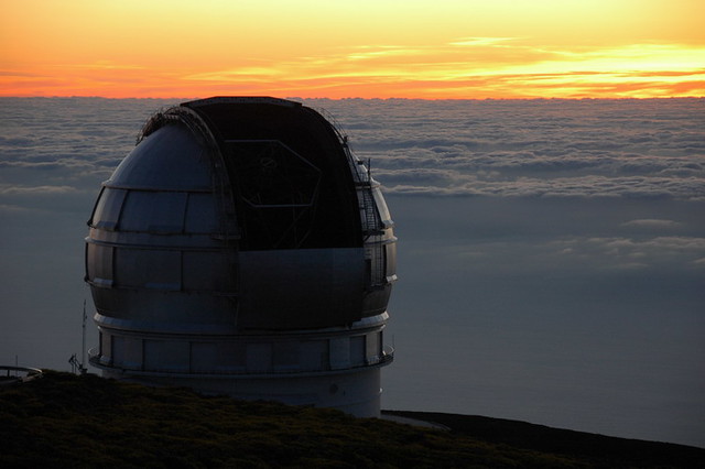 Observatory del Rogue at La Palma - photo by Wiphu on Flickr CC