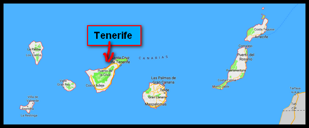 screenshot of Canary Islands w Tenerife