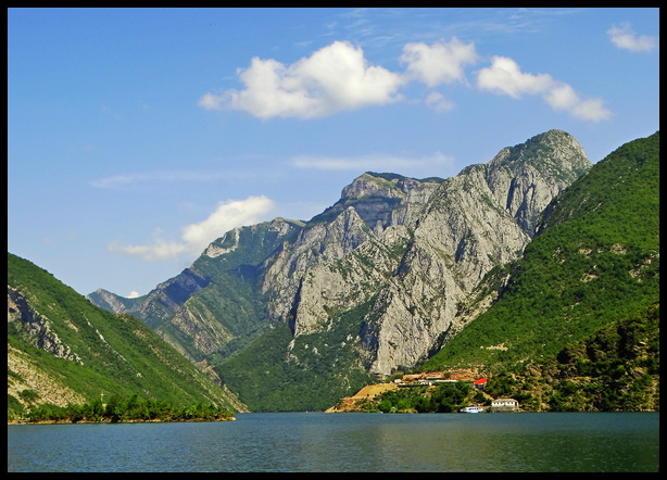 Lake Koman - northern Albania