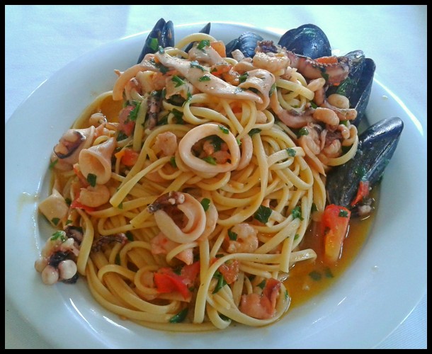 seafood pasta in Shkoder