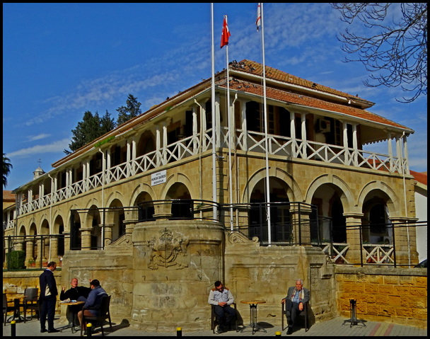 British colonial building in Nicosia