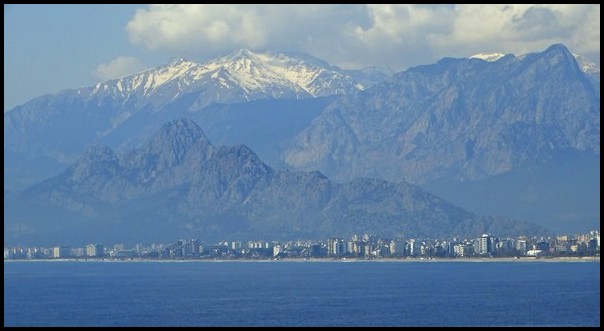 Antalya coastline