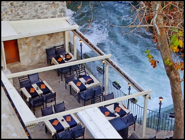 Riverside restaurant Mostar 